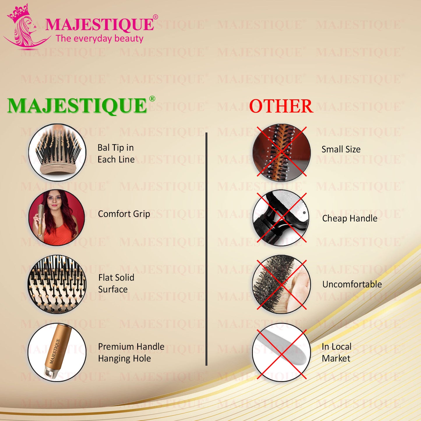 Hair Styler VENT Brush HR110