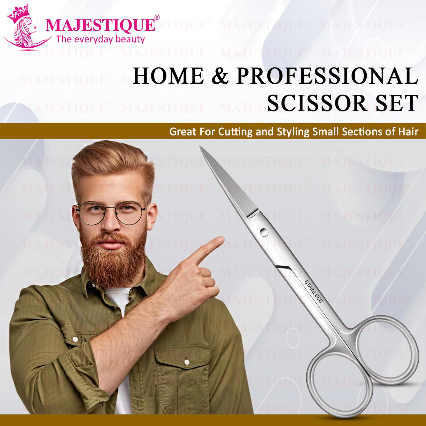 LONG STAINLESS STEEL SCISSOR FC58