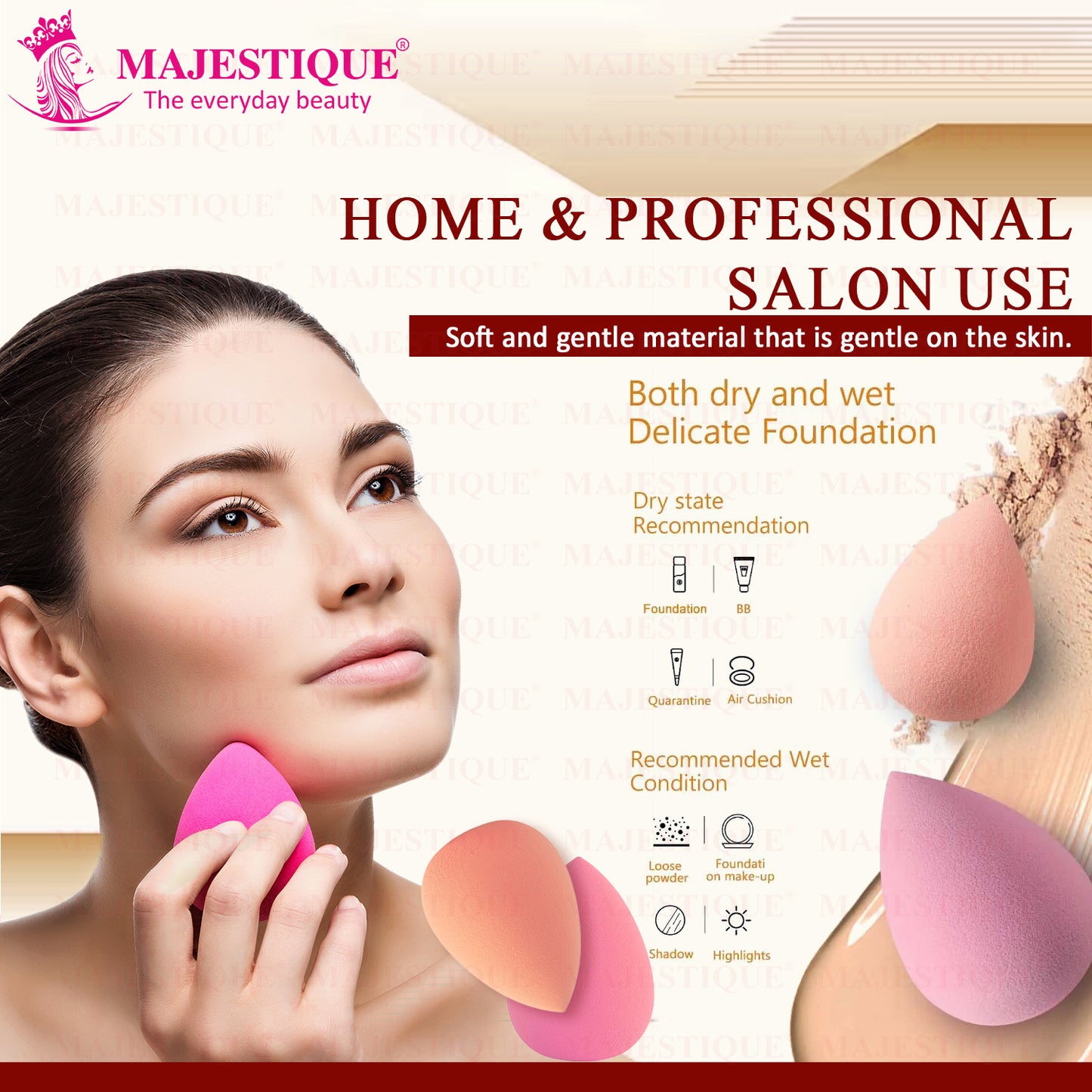 Beauty Sponge Color May Vary FC41