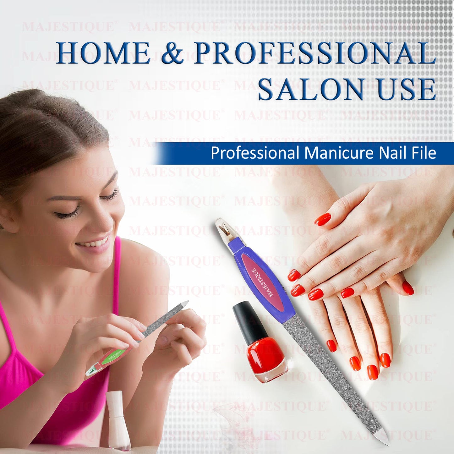 Nail FILER (Long) Multicolor FN315