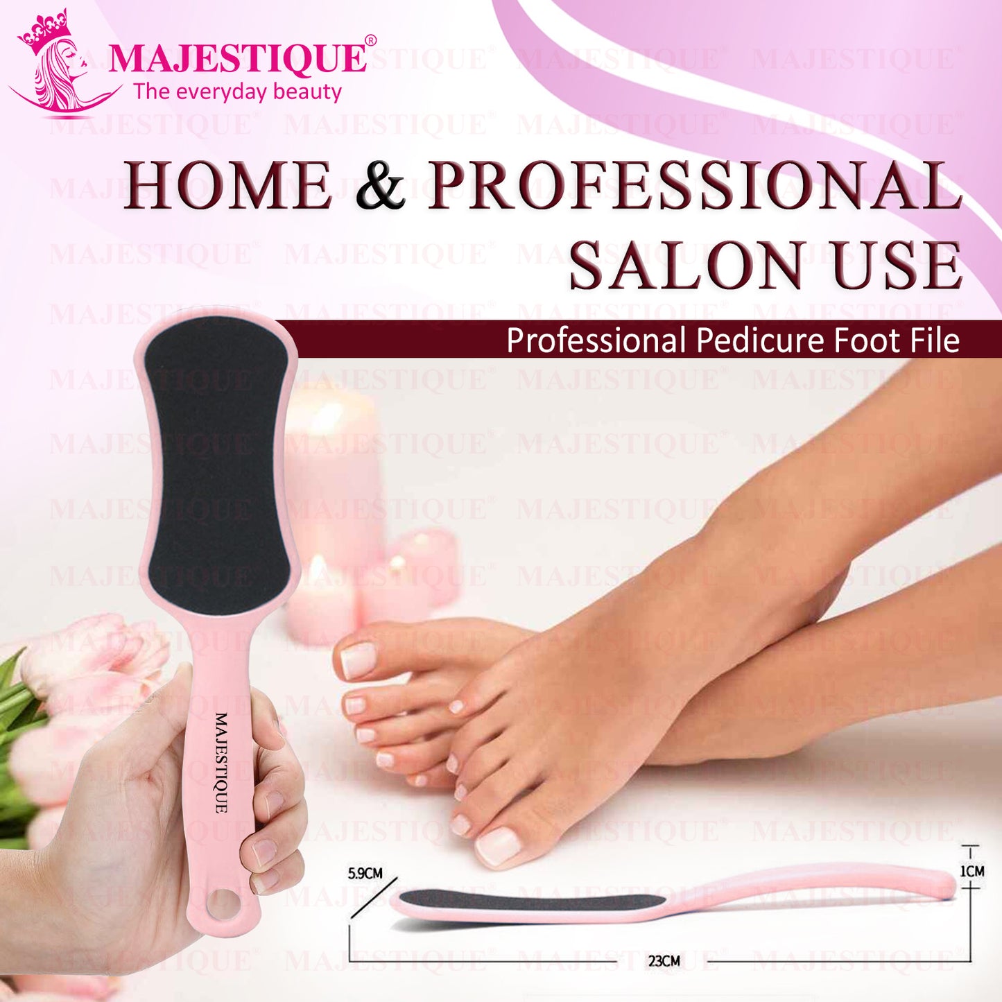 DUAL SIDE PEDICURE FILER  Multicolor-FN302