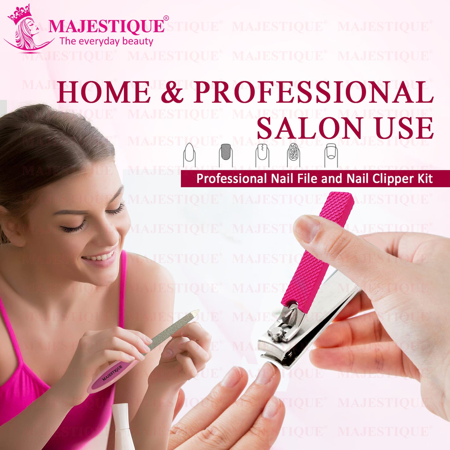 NAIL FILE AND NAIL CLIPPER (PACK OF 2) CMB522