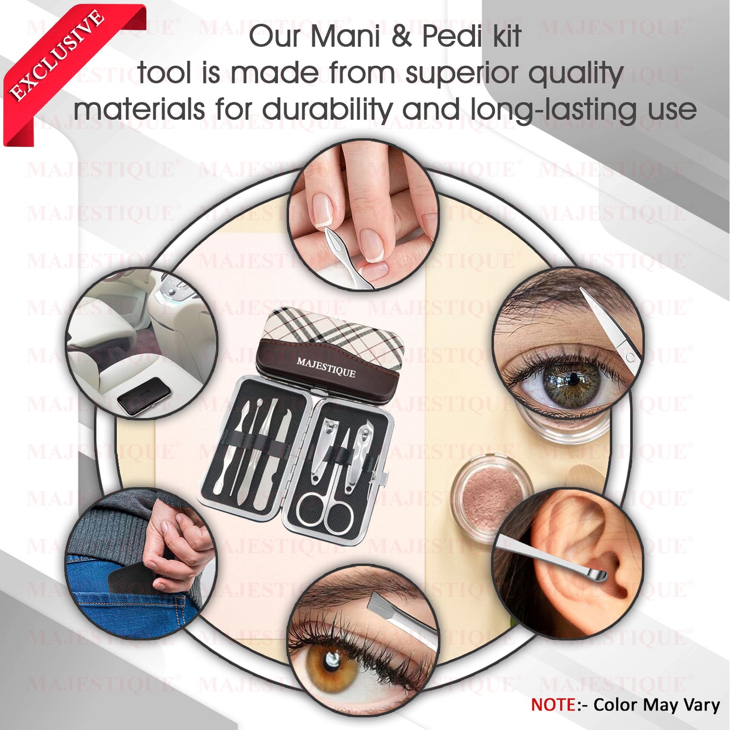 Manicure Pedicure Tool Kit (PACK OF 7) FN318