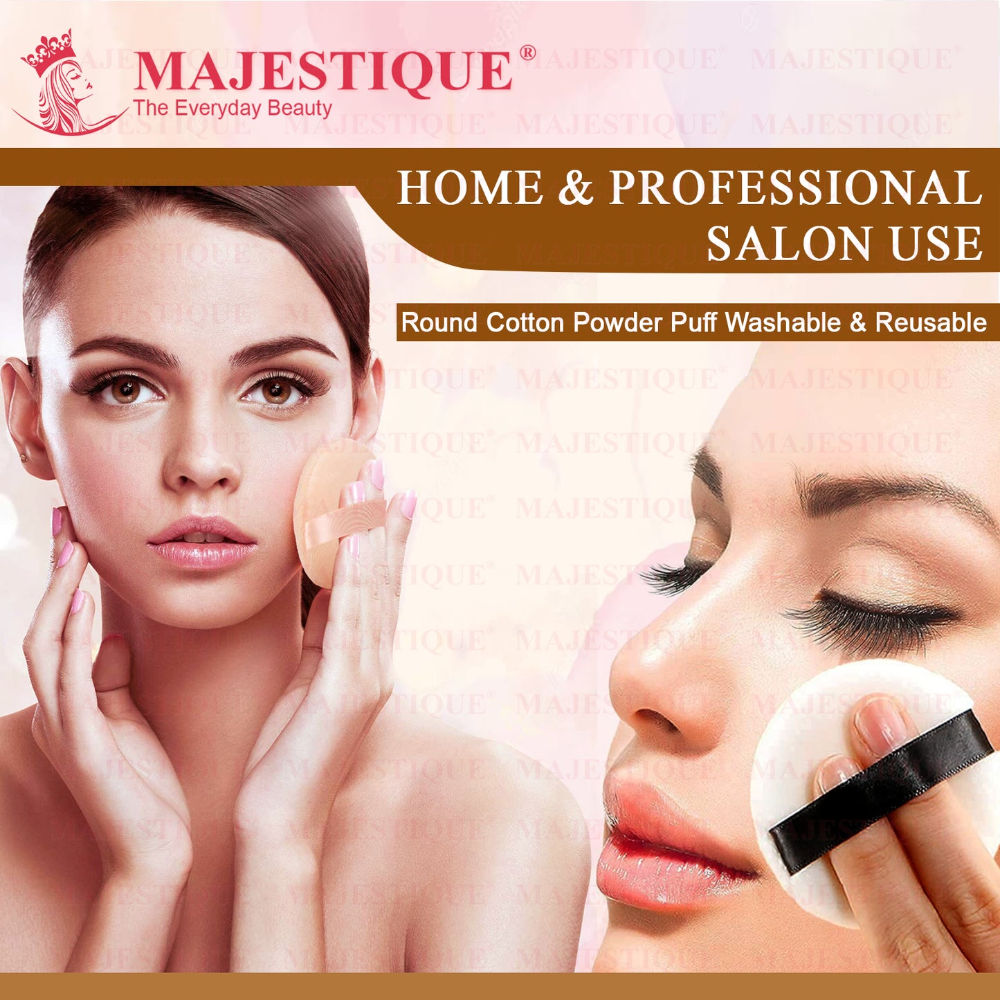 Face FLAT MAKEUP PUFF Pad FC49