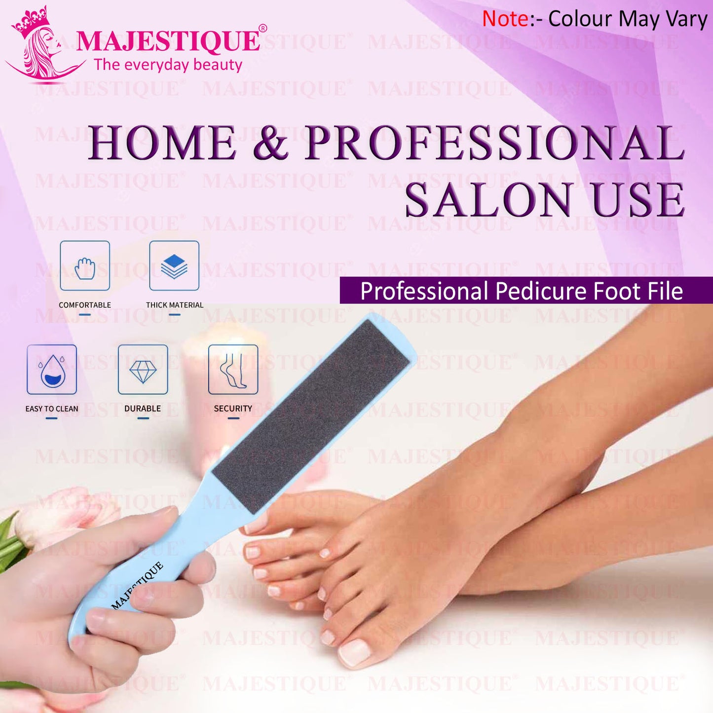 TWO-SIDED LONG FOOT FILER Color May Vary FN304