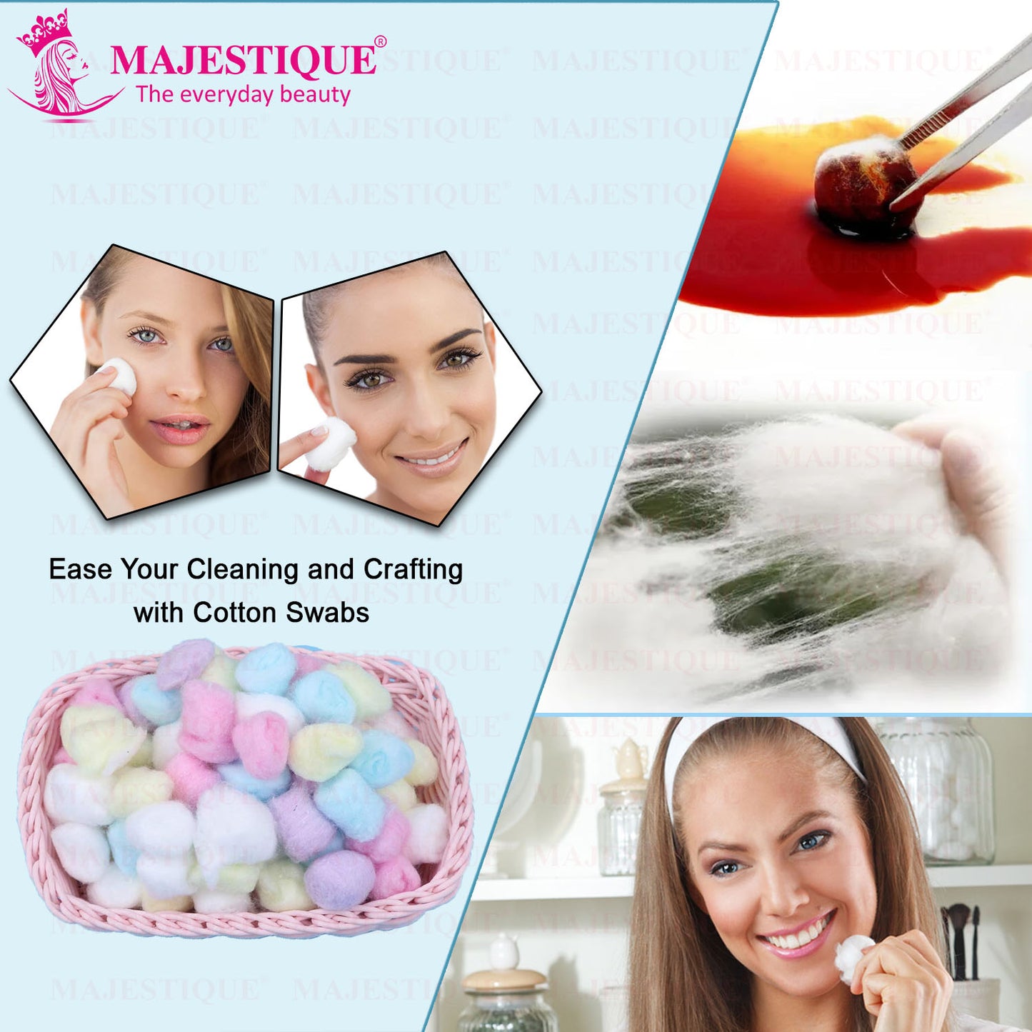 COTTON MAKEUP BALLS (50PCS) FC69