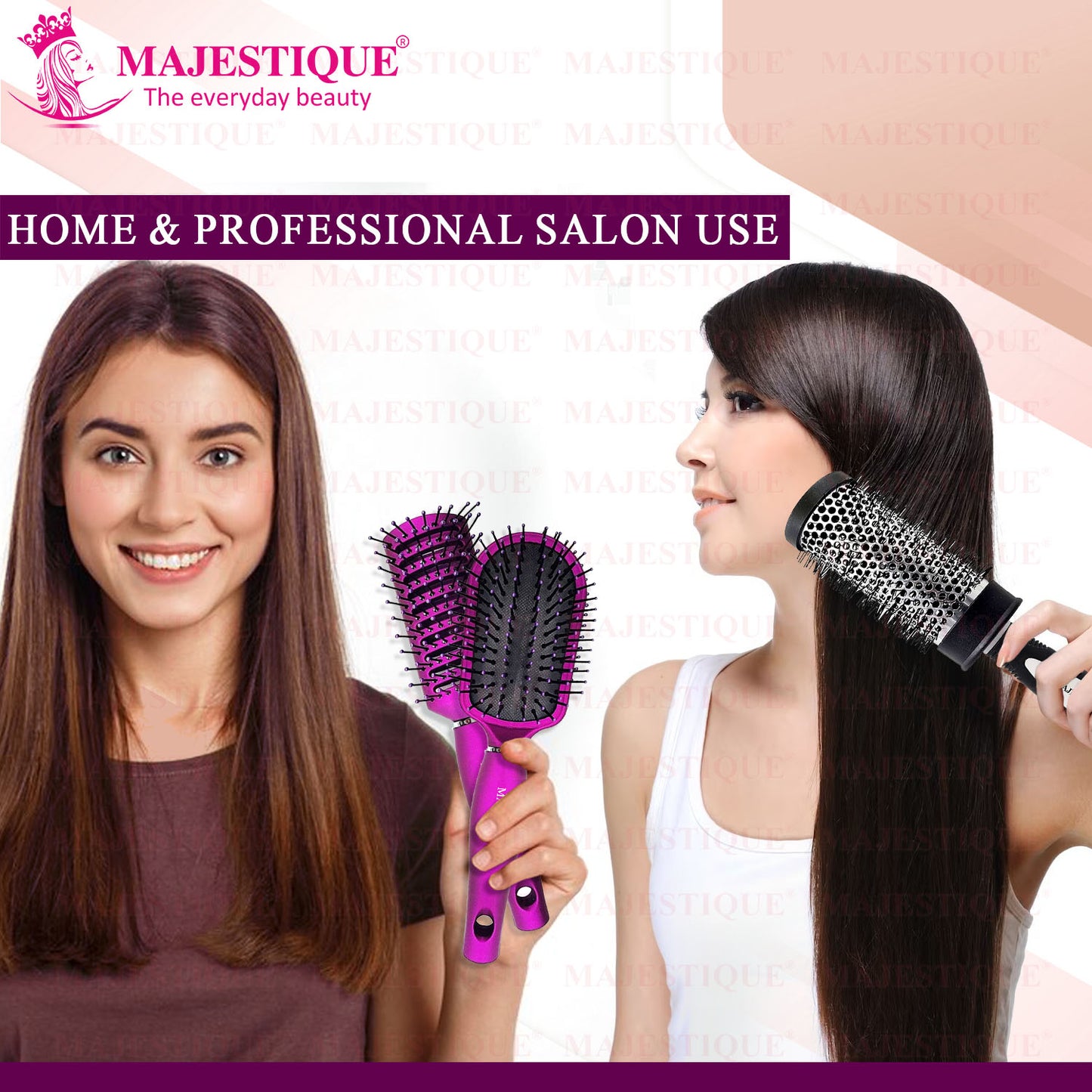 DETANGLING VENT AND BLOW DRY BRUSH (3 PC) HR170