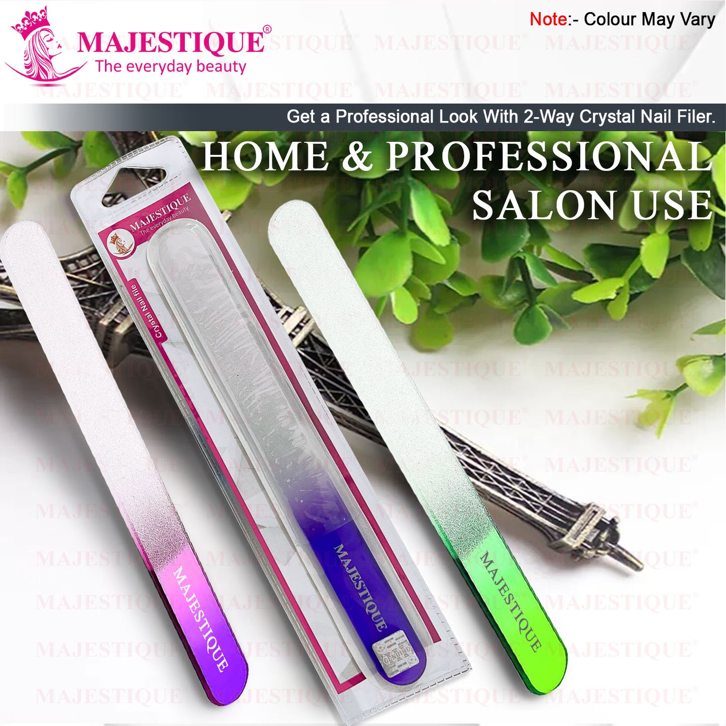CRYSTAL NAIL FILER Color May Vary FN321