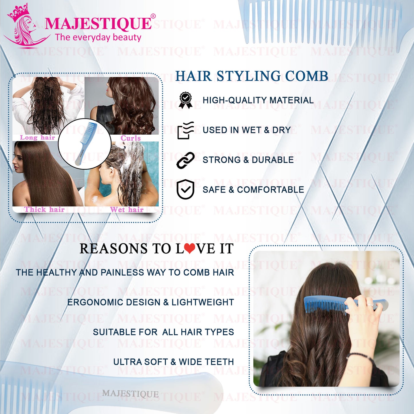 COMPACT STYLING COMB HR128