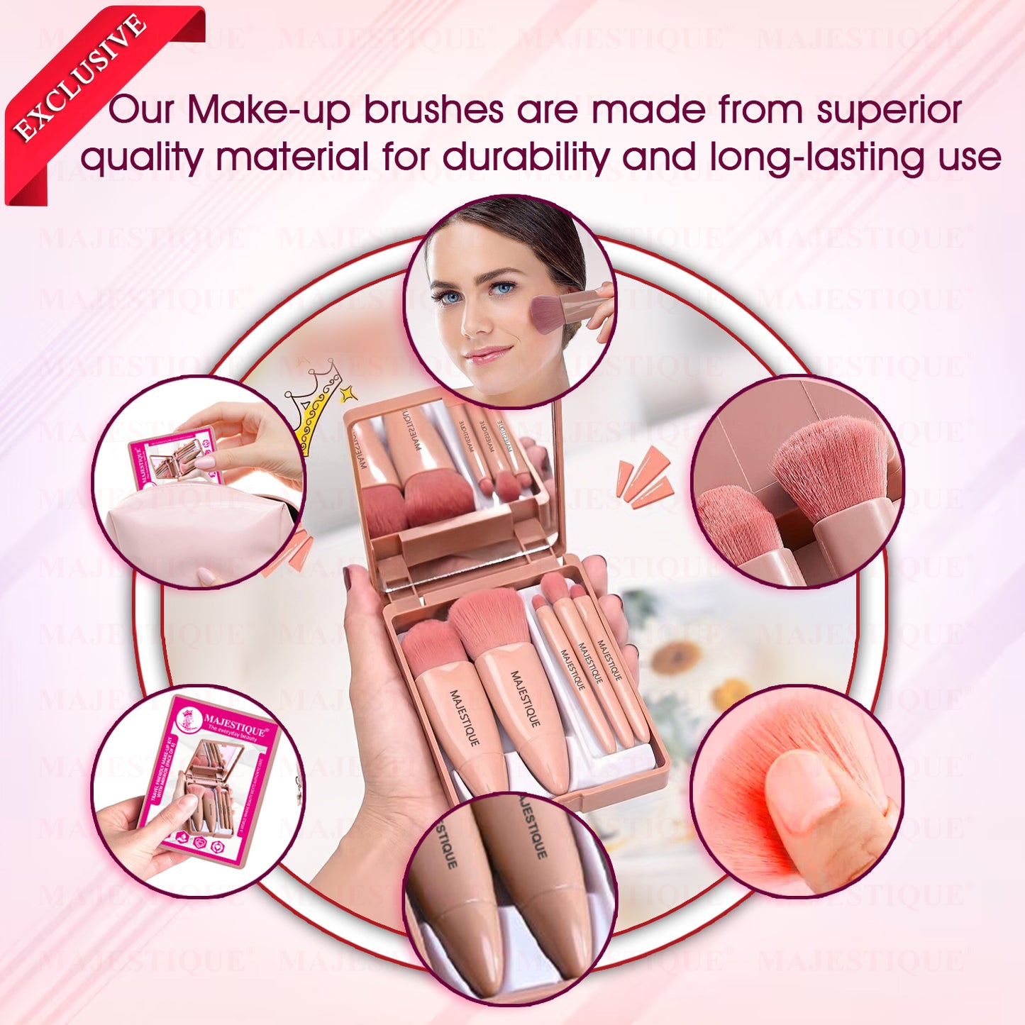 TRAVEL FRIENDLY MAKE-UP KIT (6PCS) FC114