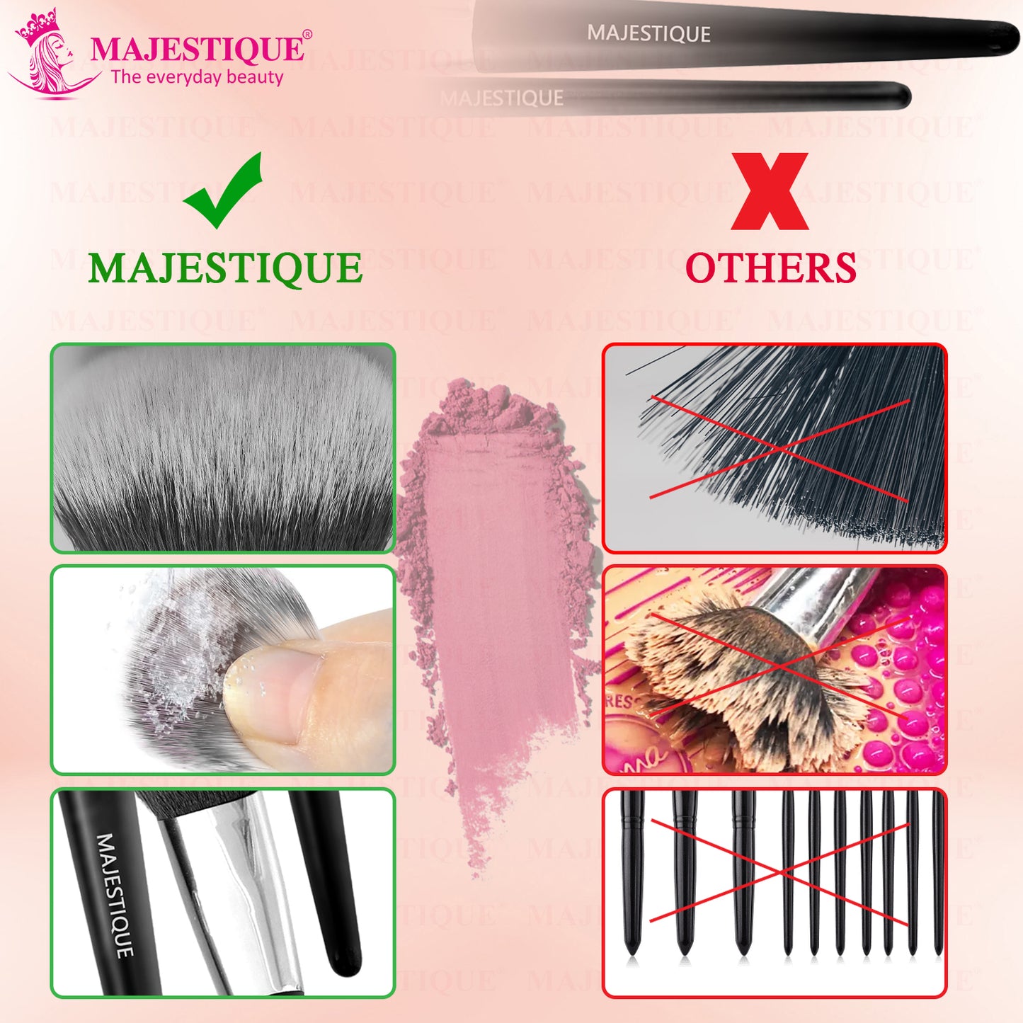BLUSH AND HIGHLIGHTING BRUSH SET (2 PC) FC123