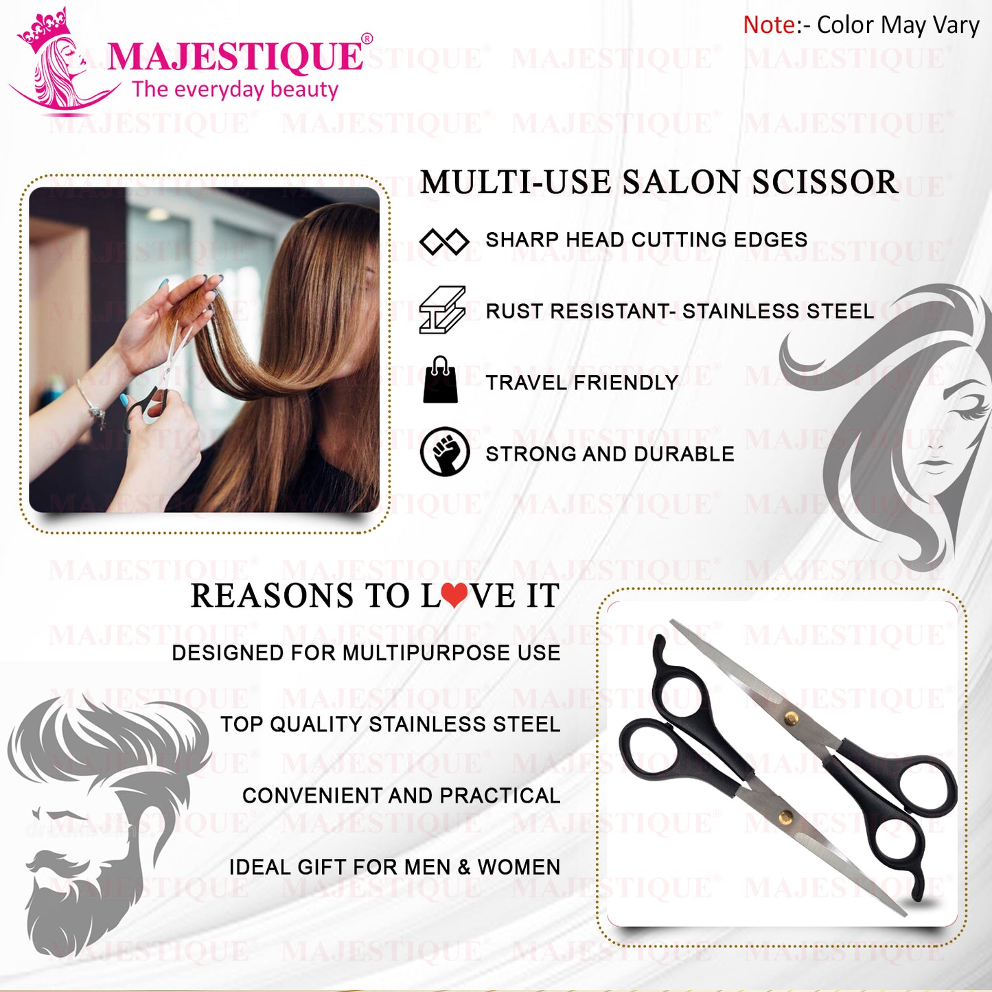 MULTI USE SALON SCISSOR HR135