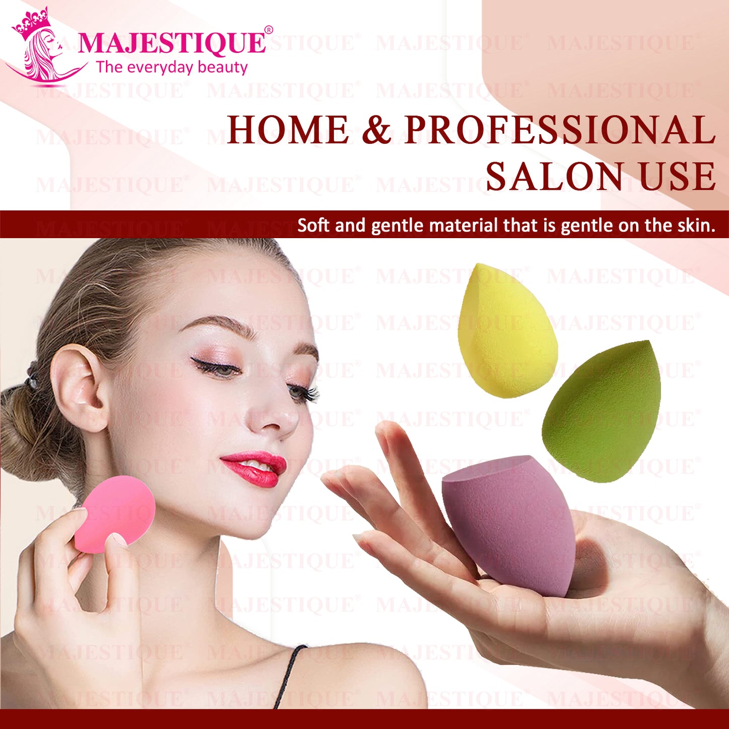 MAKEUP BLENDER SET (3PCS) Color May Vary FC80