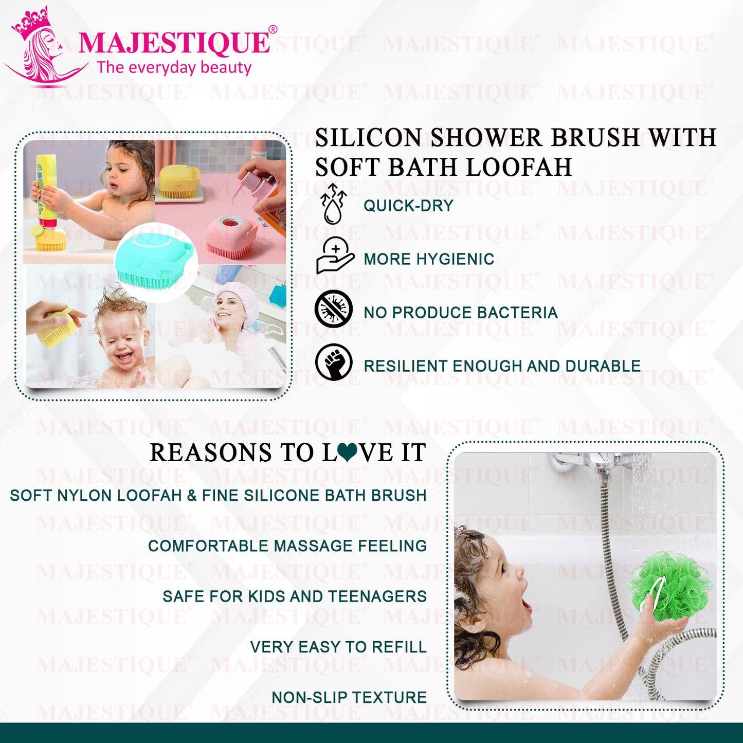 BABY GROOMING AND BATH KIT (PACK OF 6)Multicolor CMB546