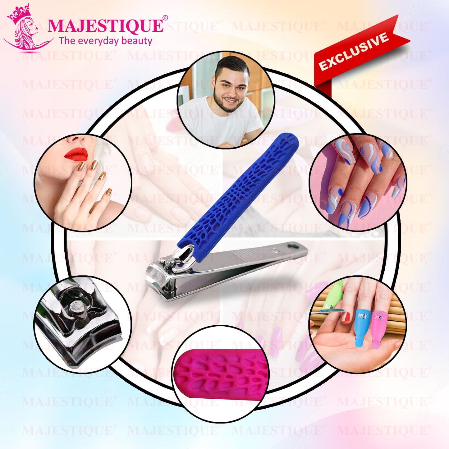 Nail Clipper Anti Skid (Small) Color May Vary FN311