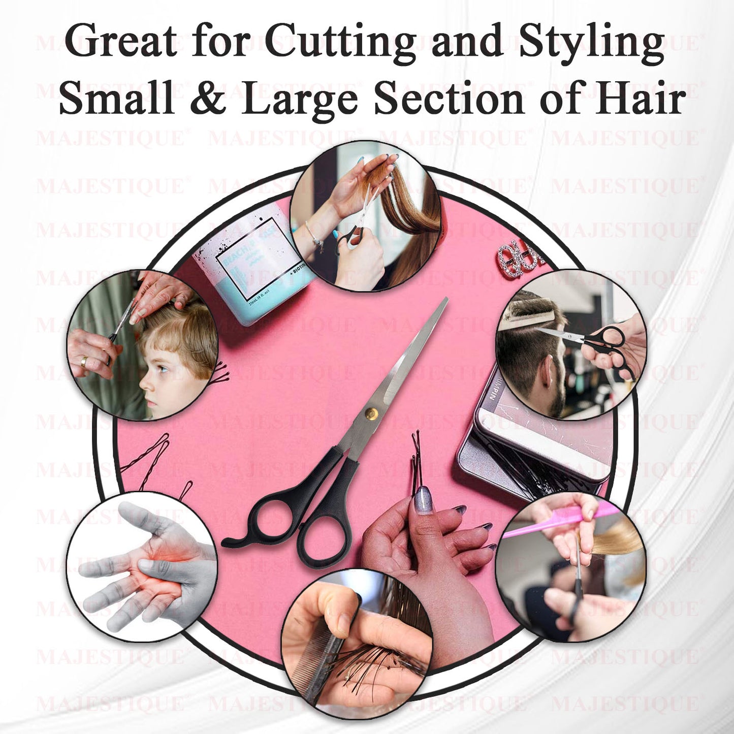 MULTI USE SALON SCISSOR HR135