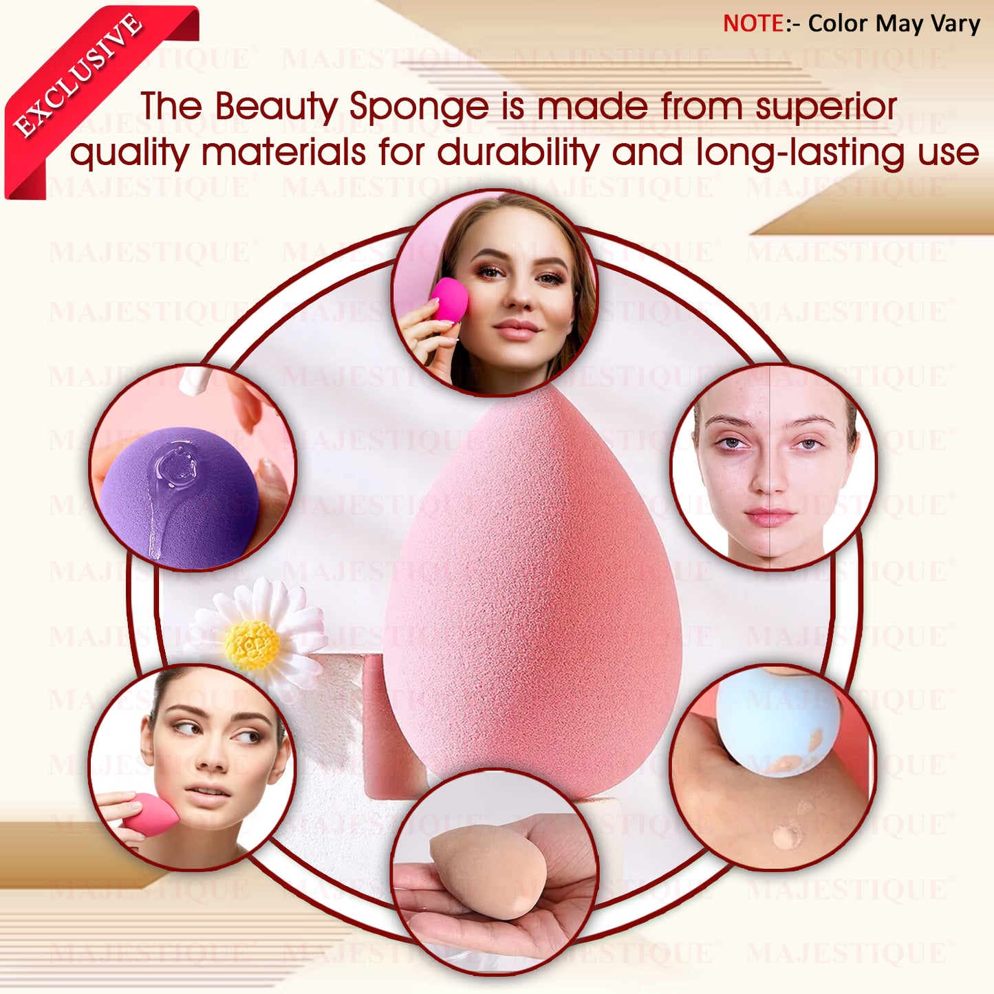Beauty Sponge Color May Vary FC41