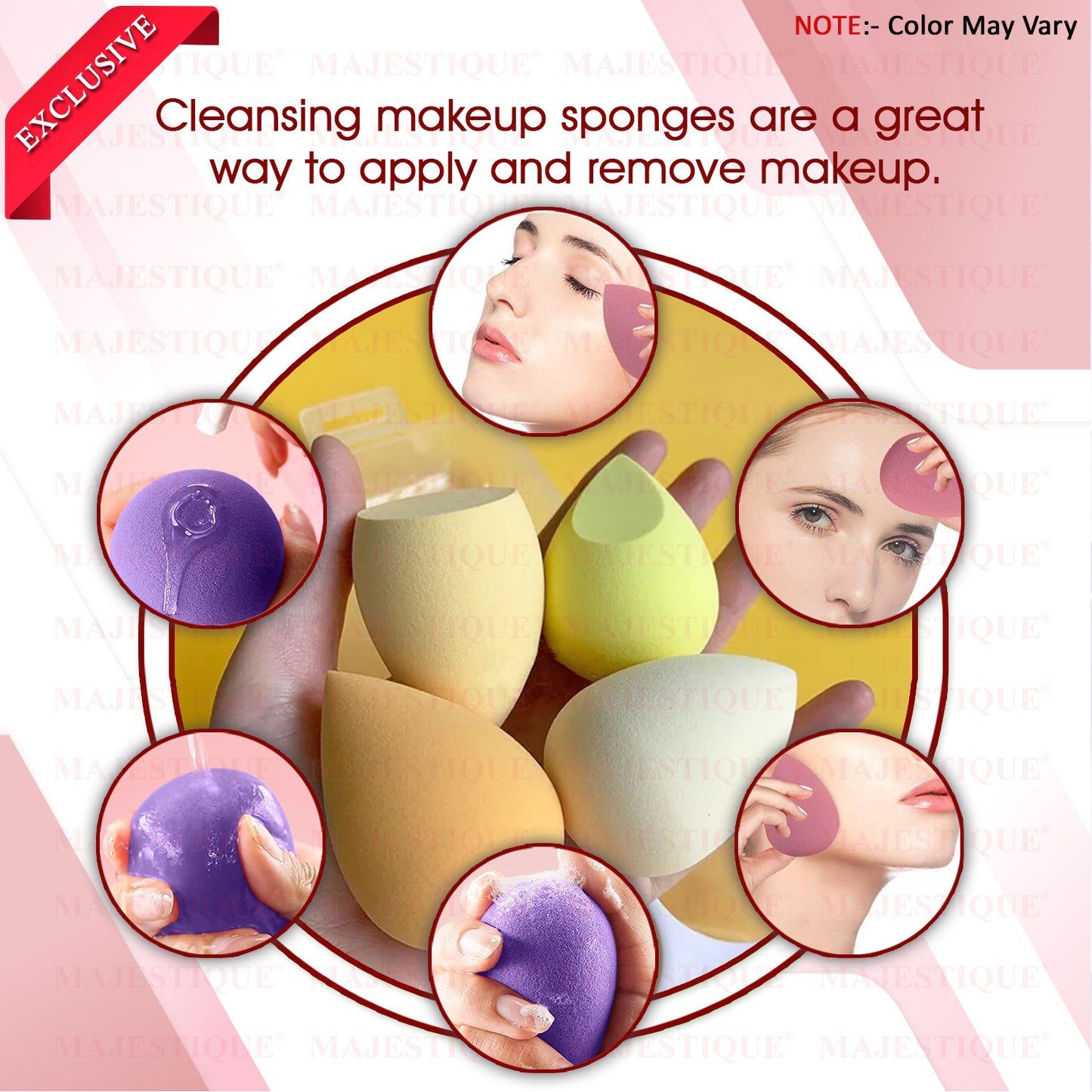 BEAUTY MAKEUP BLENDER(4PCS) FC68