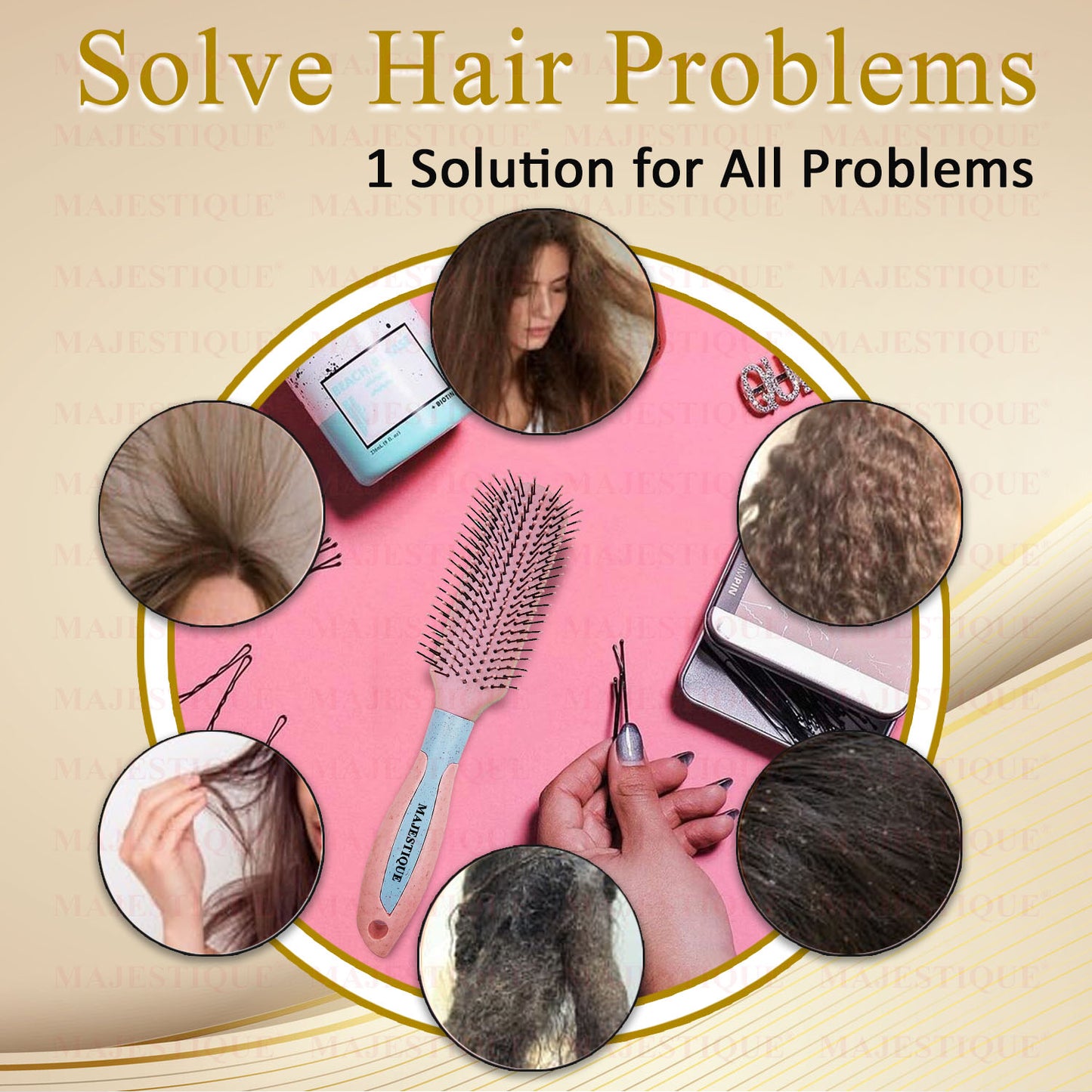 HAIR STYLER VENT BRUSH HR133
