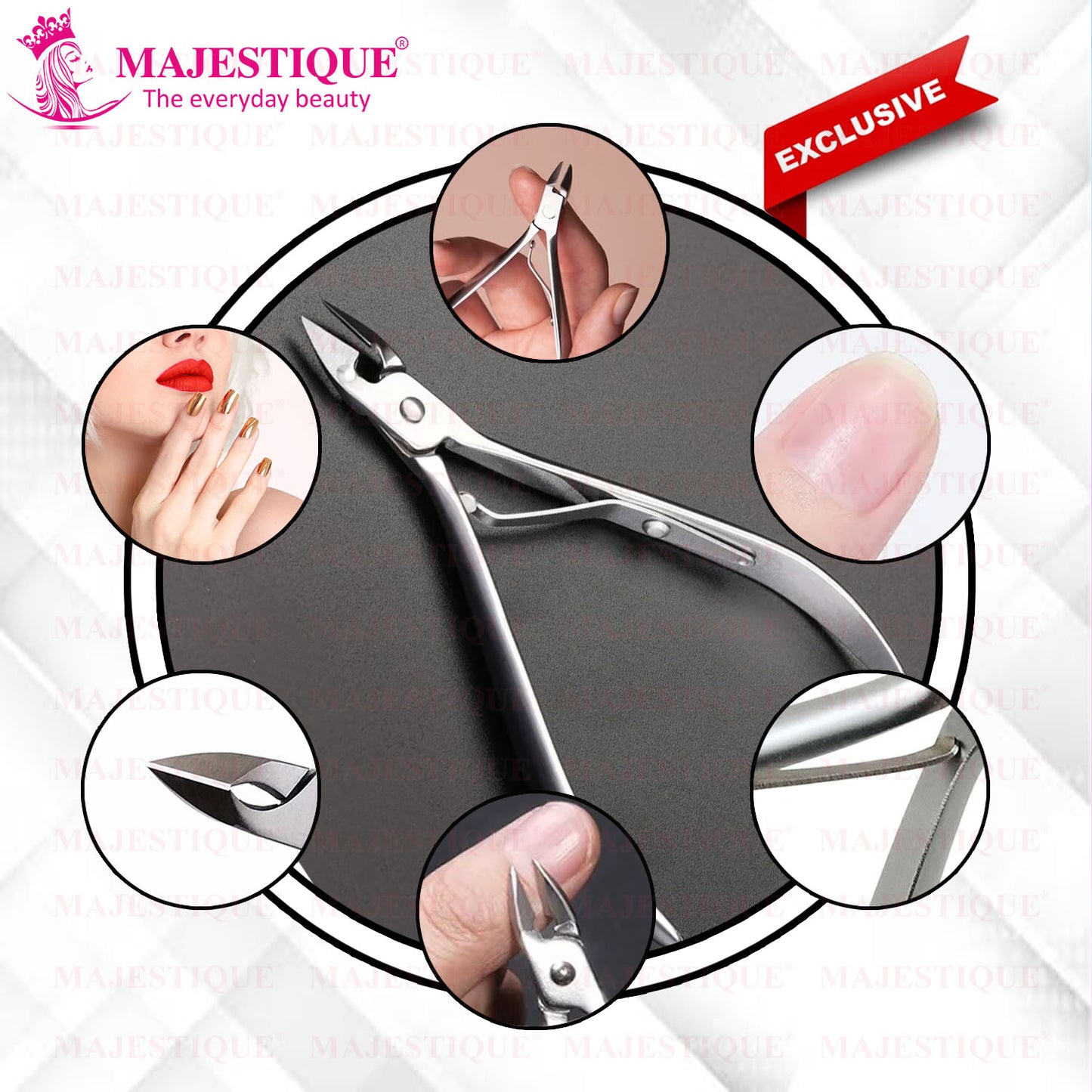 STAINLESS STEEL CUTICLE NIPPER FN329