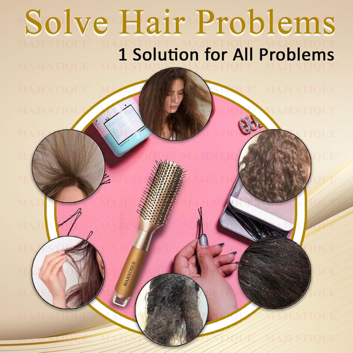 Hair Styler VENT Brush HR110