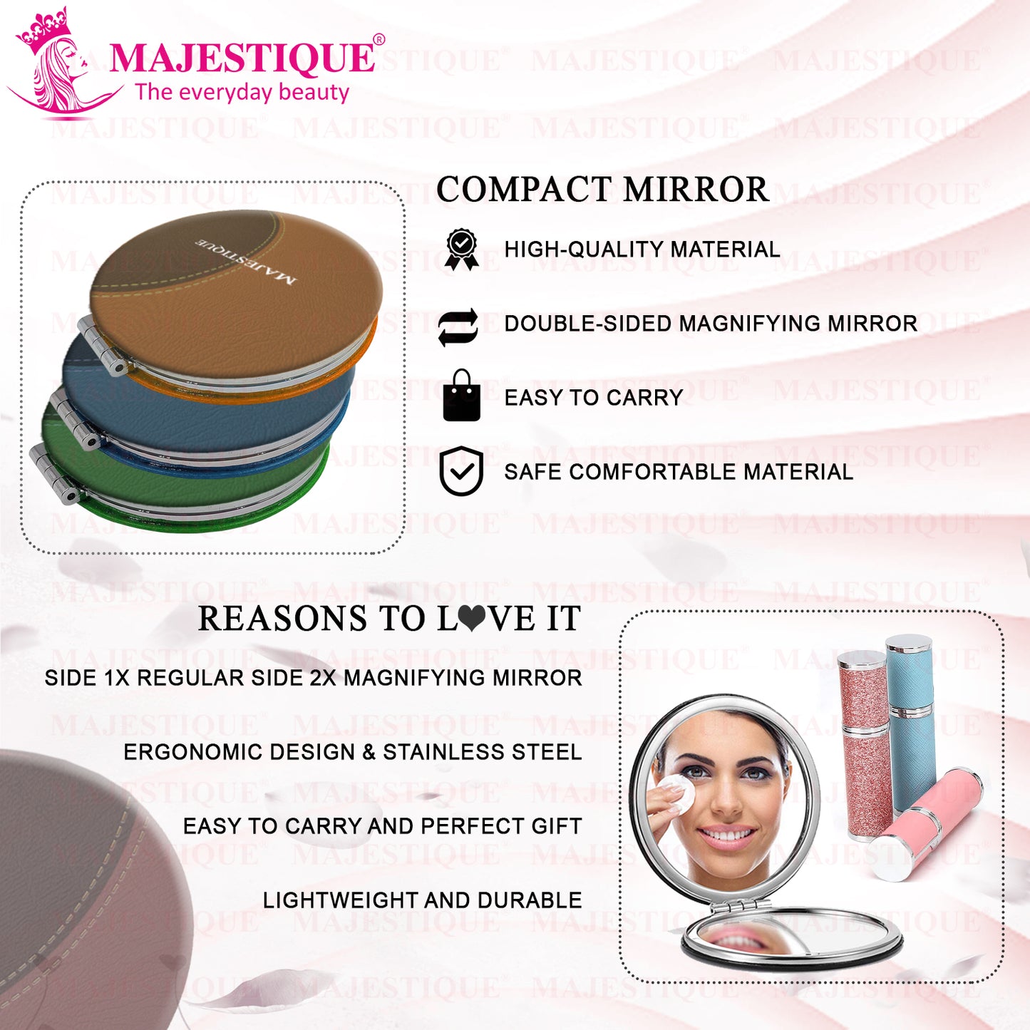 ROUND COMPACT MIRROR FC85