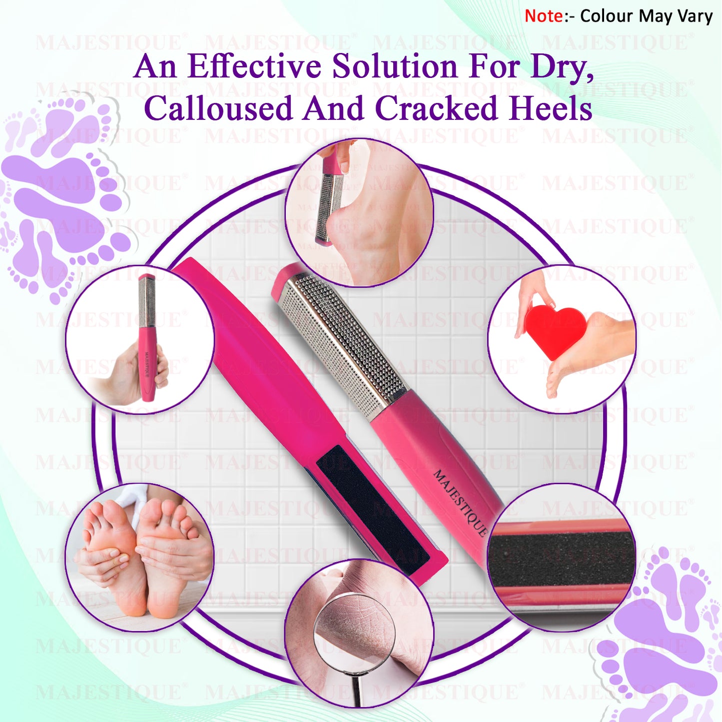 THREE SIDED FOOT FILER Color May Vary FN306