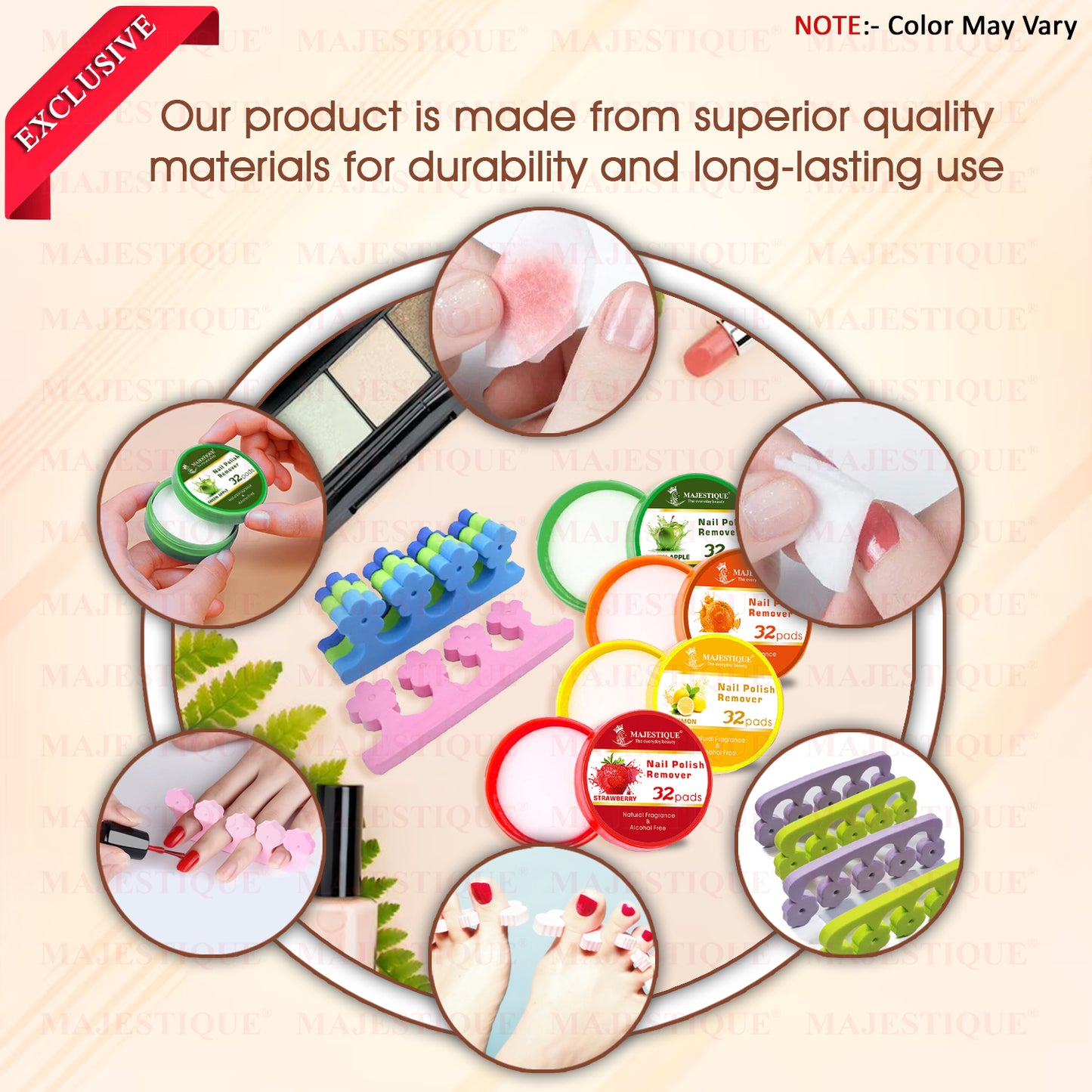 NAIL POLISH REMOVER & SEPARATOR (PACK OF 3) CMB542