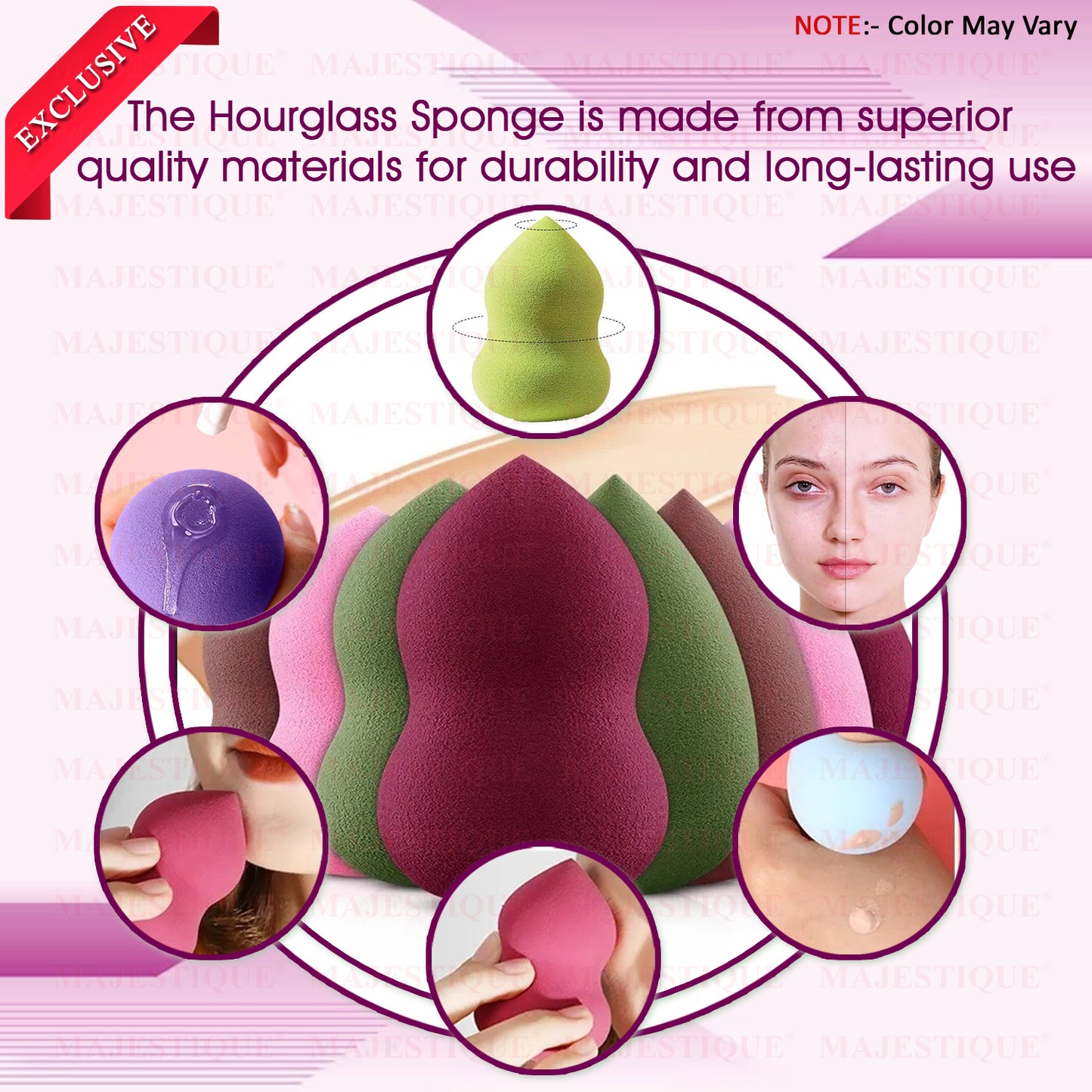 HOURGLASS Face Sponge Color May Vary FC7