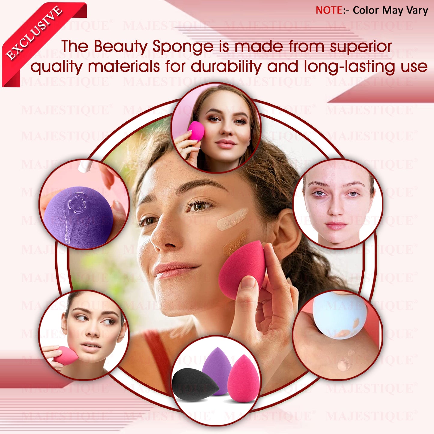 DROP SHAPE Make Up Blender Sponge FC14
