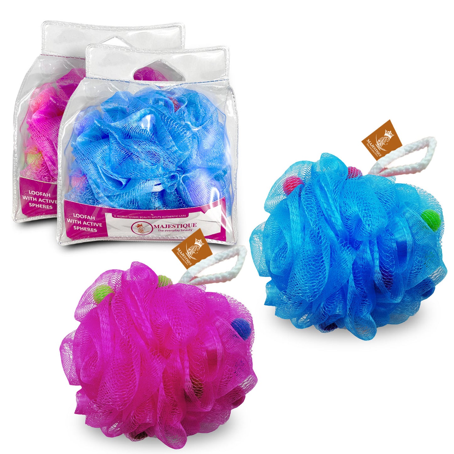 Loofah With Active Spheres BA201