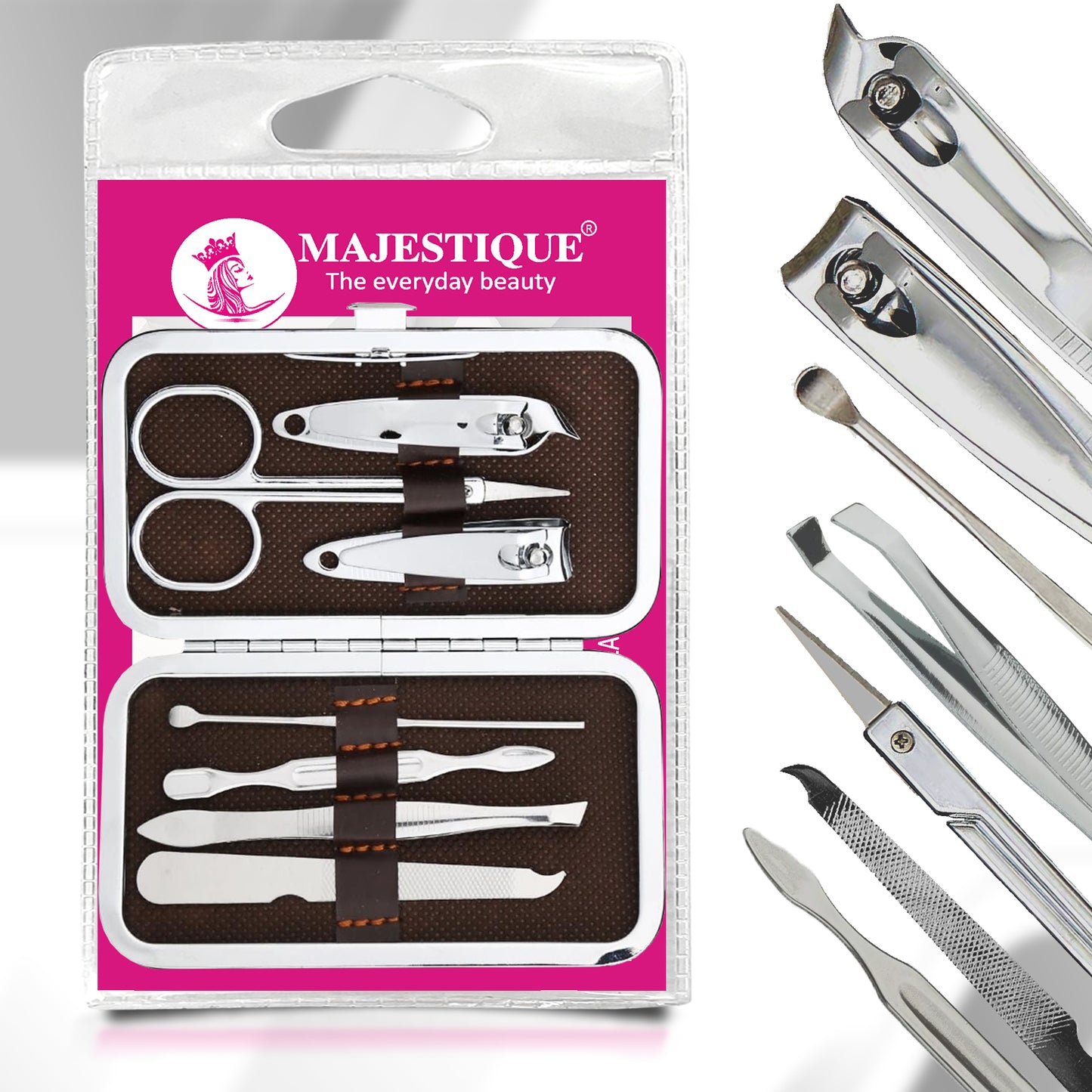 Manicure Pedicure Tool Kit (PACK OF 7) FN318