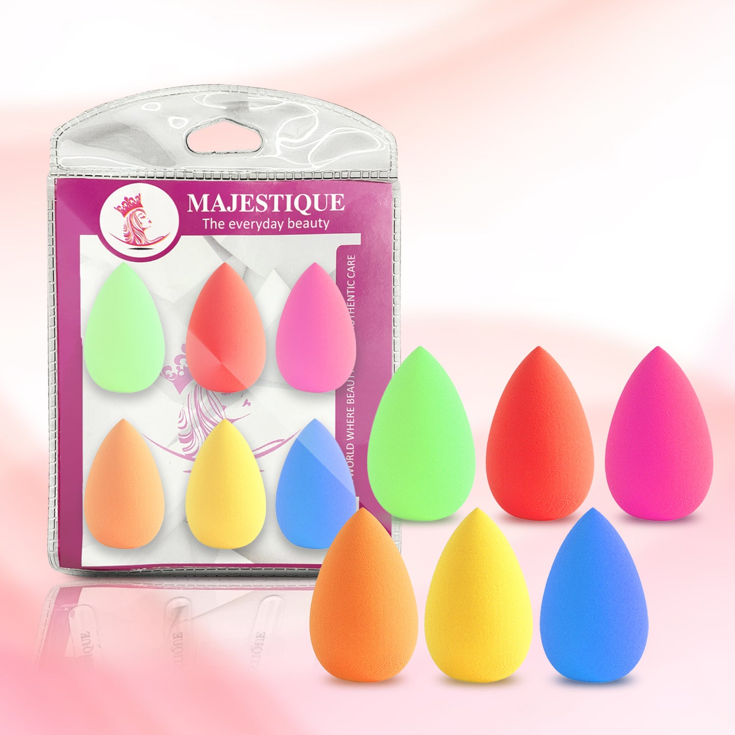 Blender Beauty Makeup Sponge 6-Piece - Color May Vary CMB531