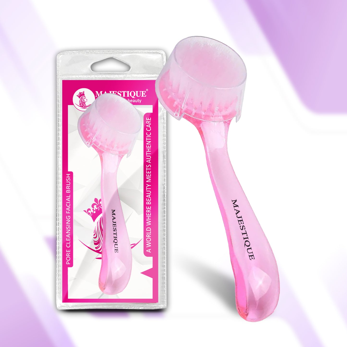 PORE CLEANSING FACIAL BRUSH WITH CAP Color May vary FC84