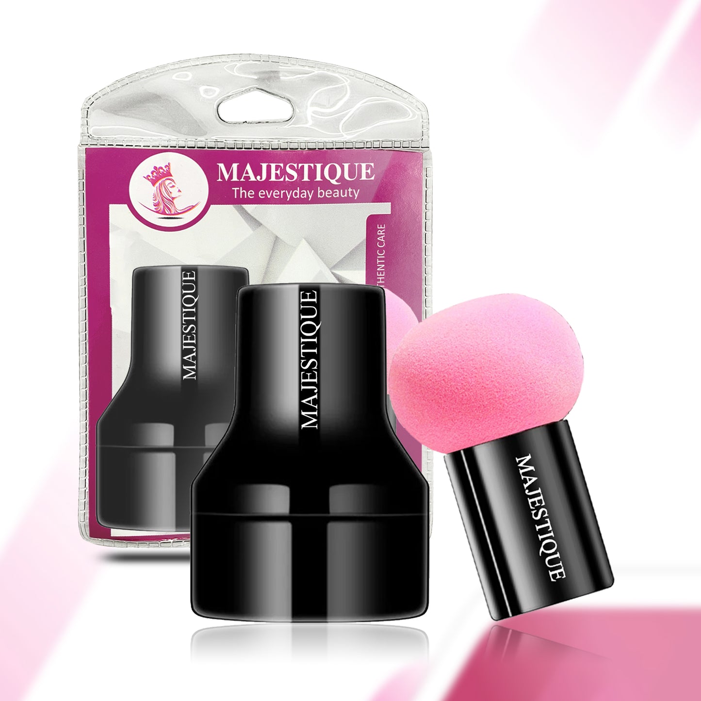 MUSHROOM BEAUTY BLENDER SPONGE WITH CASE FC82