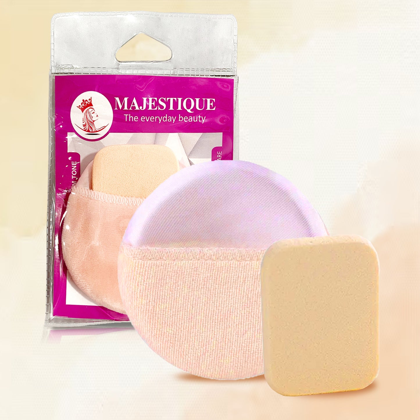 Face POWDER PUFF AND SPONGE (PACK OF 2) CMB511