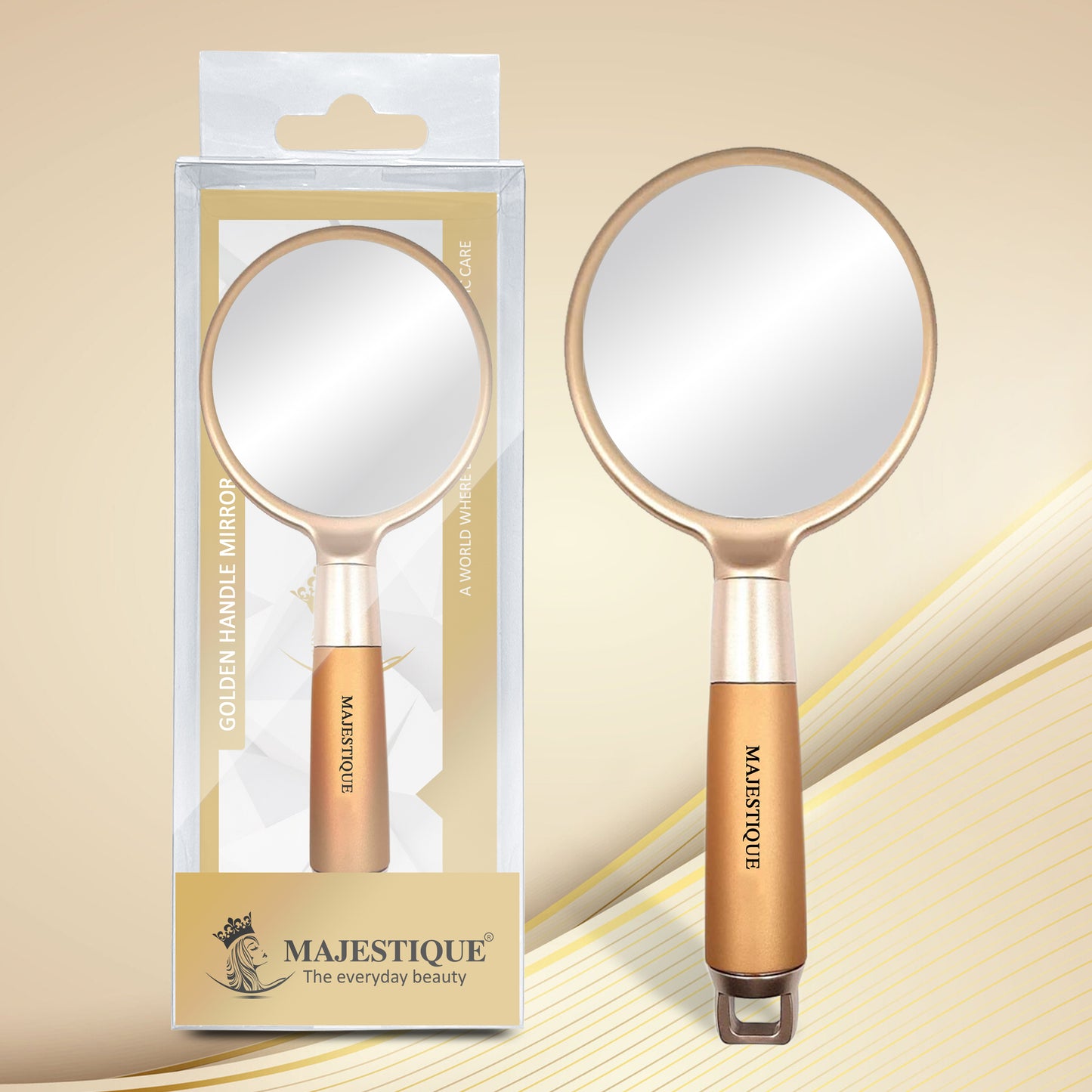 Golden Handle Mirror HR111