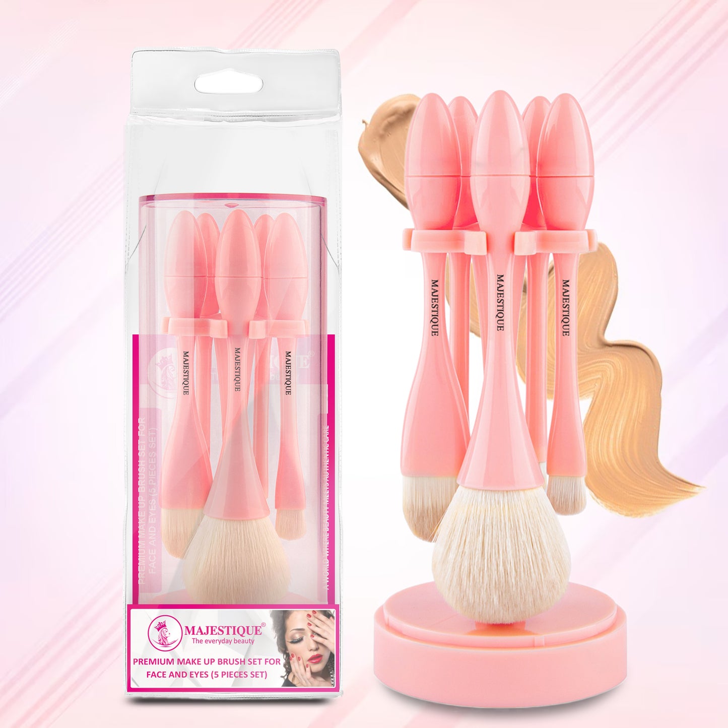 PREMIUM MAKEUP BRUSH SET WITH CASE FC101