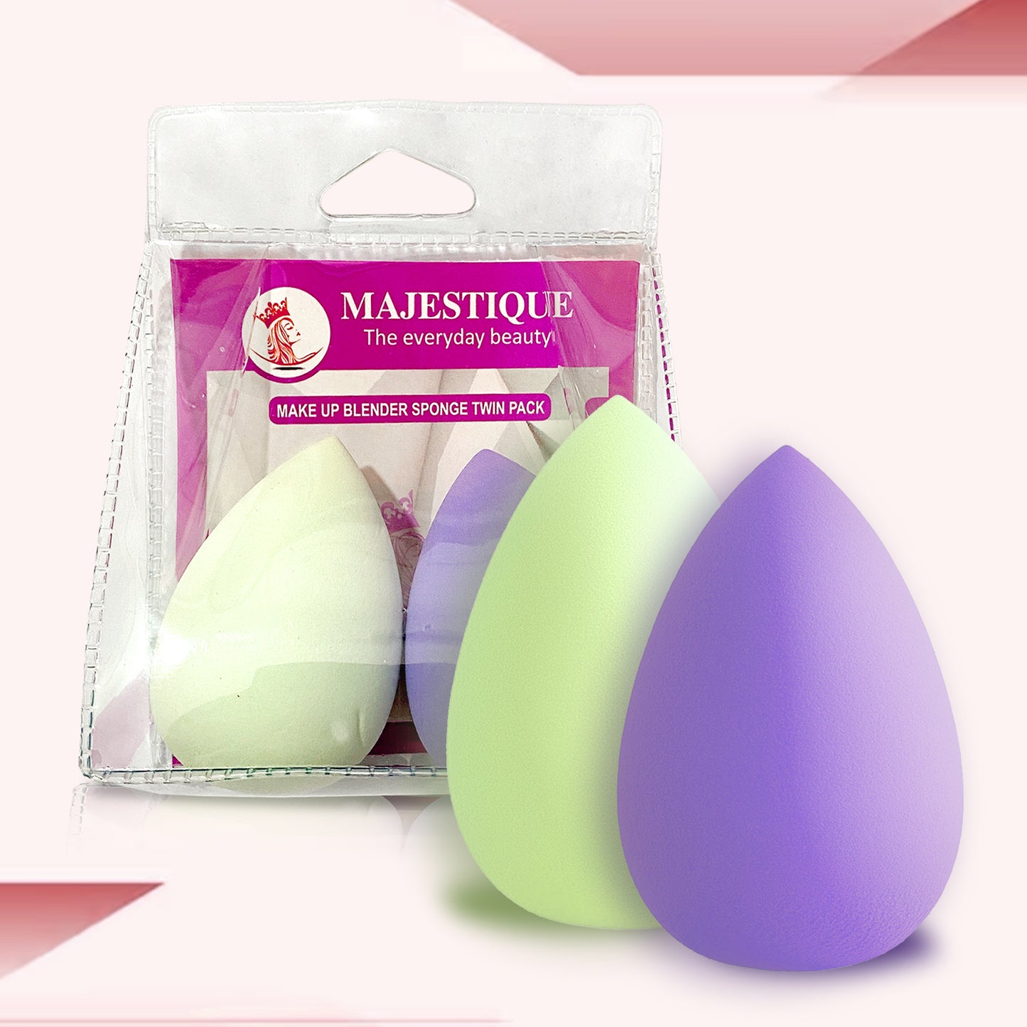 MAKEUP BLENDER SPONGE TWIN PACK(PACK OF 2) Color May Vary CMB506