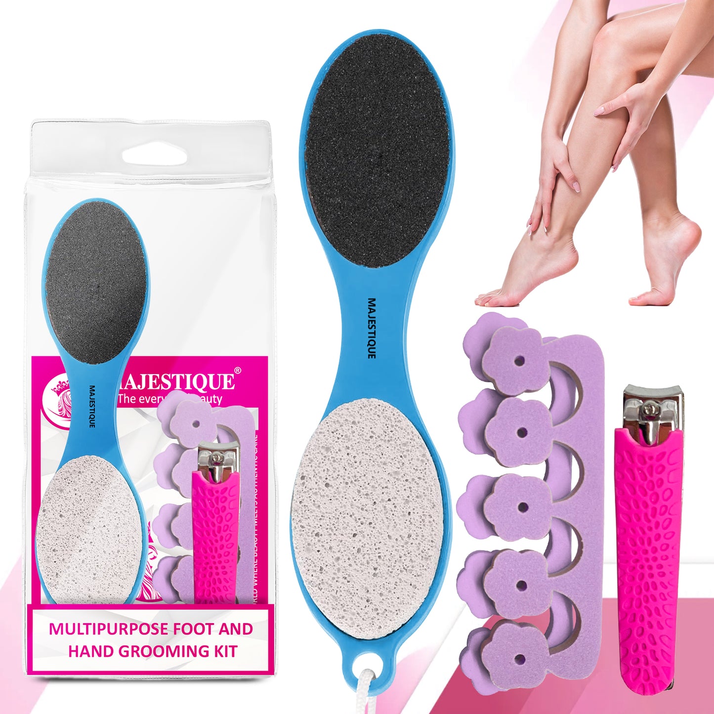 MULTIPURPOSE & HAND GROOMING KIT (PACK OF 3) Multicolour FN349
