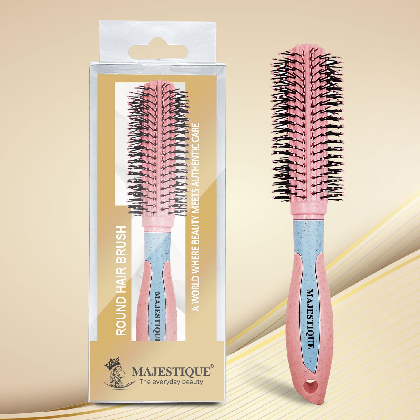 HAIR ROUND ROLLER BRUSH  Color May Vary HR125