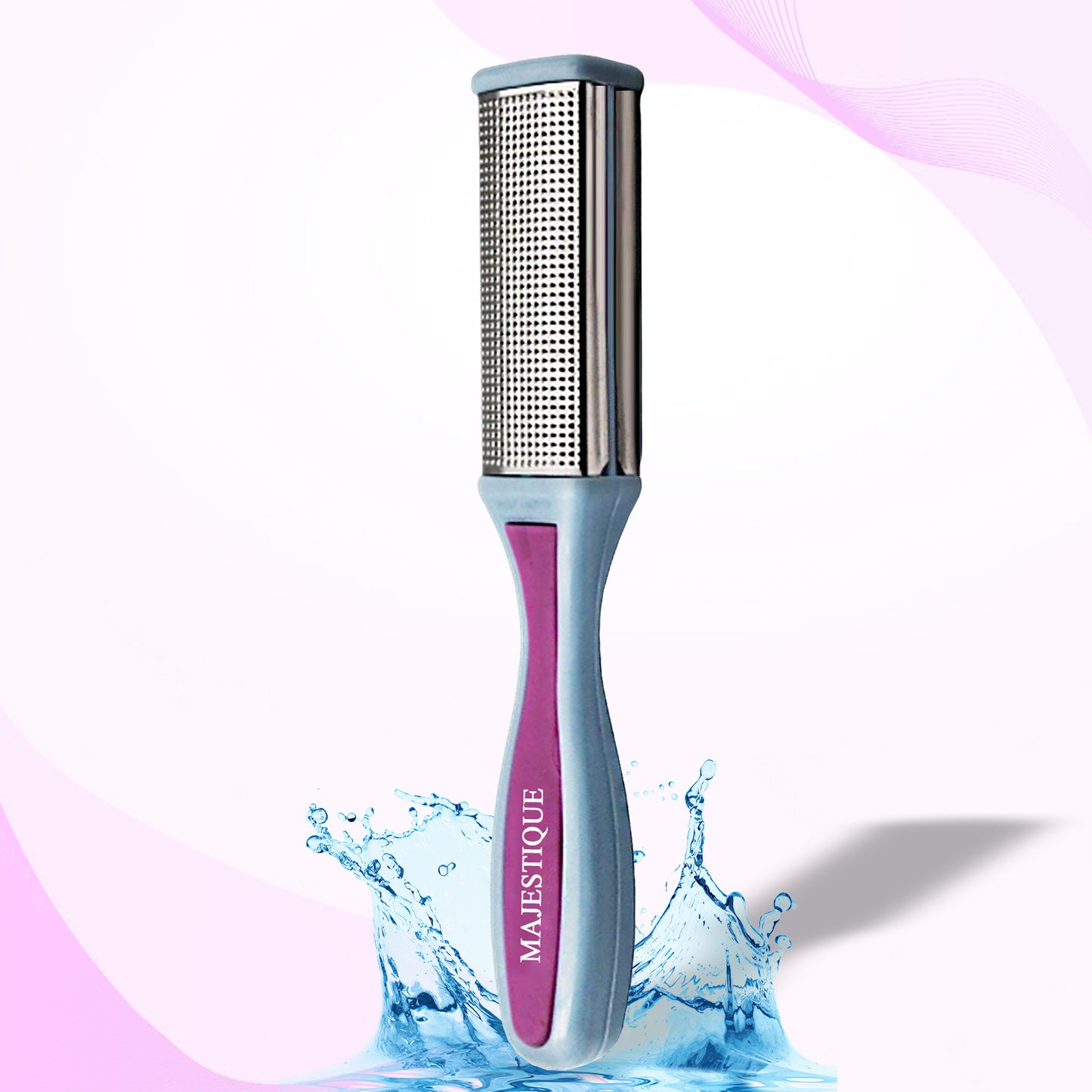 TWO-SIDED STAINLESS STEEL FOOT FILER Color May Vary FN303