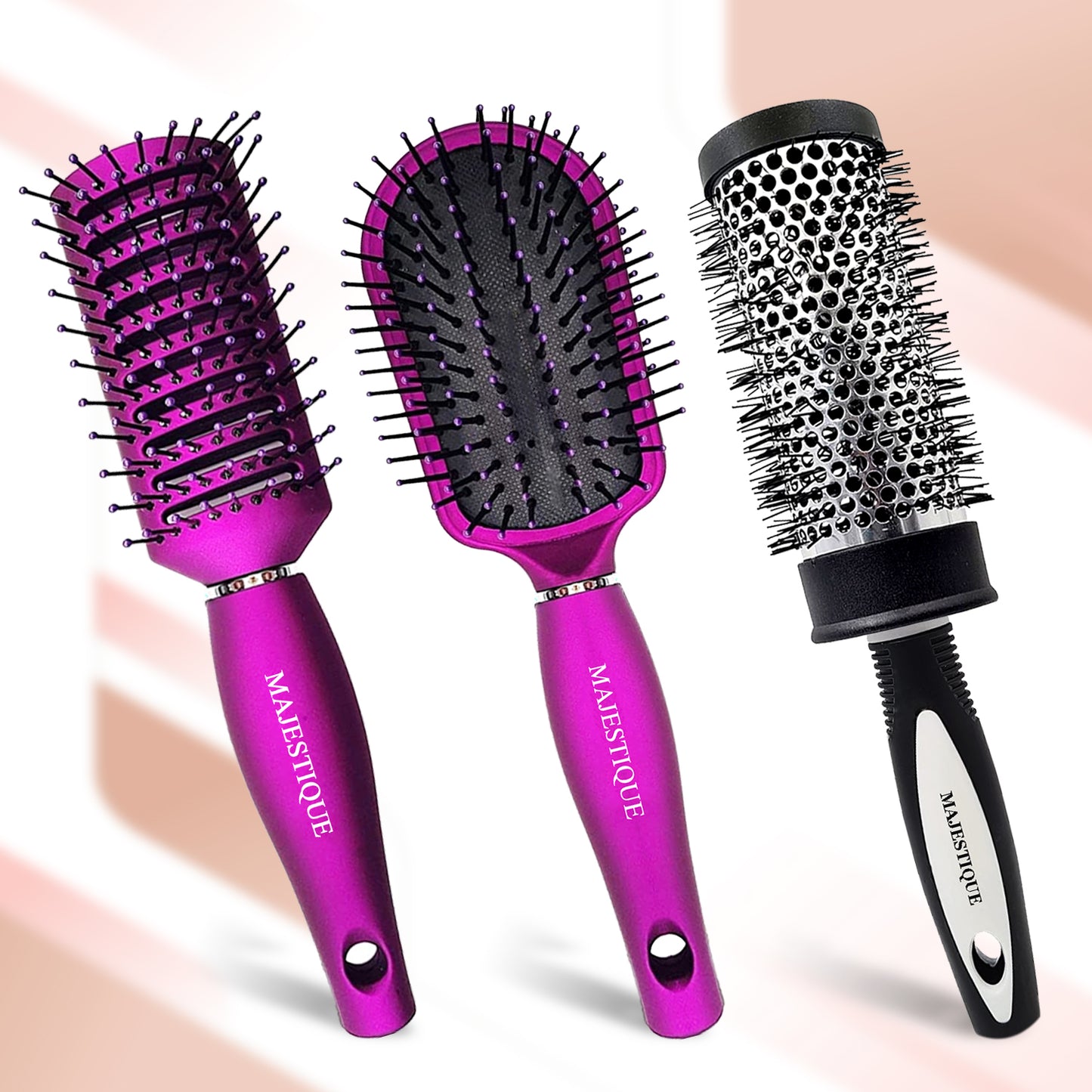 DETANGLING VENT AND BLOW DRY BRUSH (3 PC) HR170