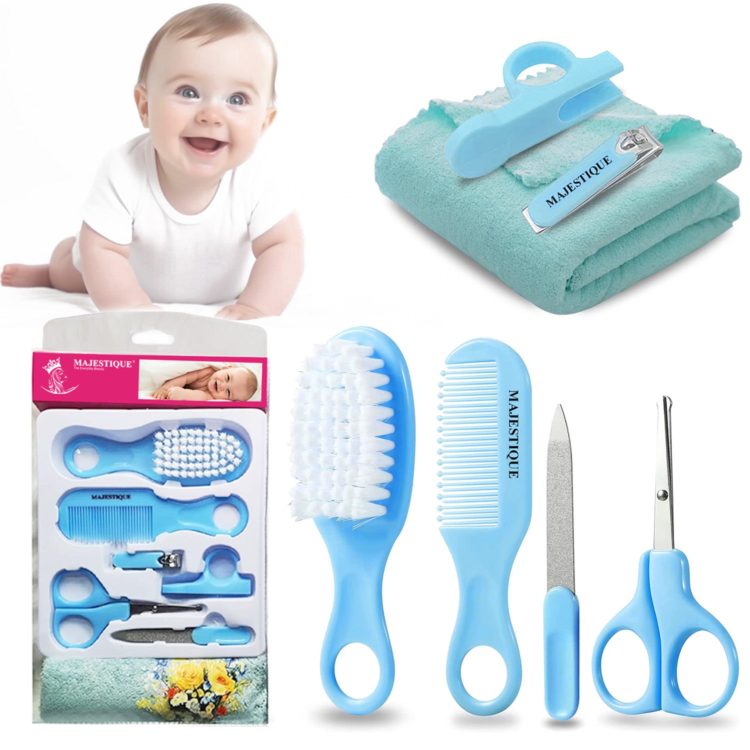 BABY CARE KIT (PACK OF 7) CMB533 BLUE1