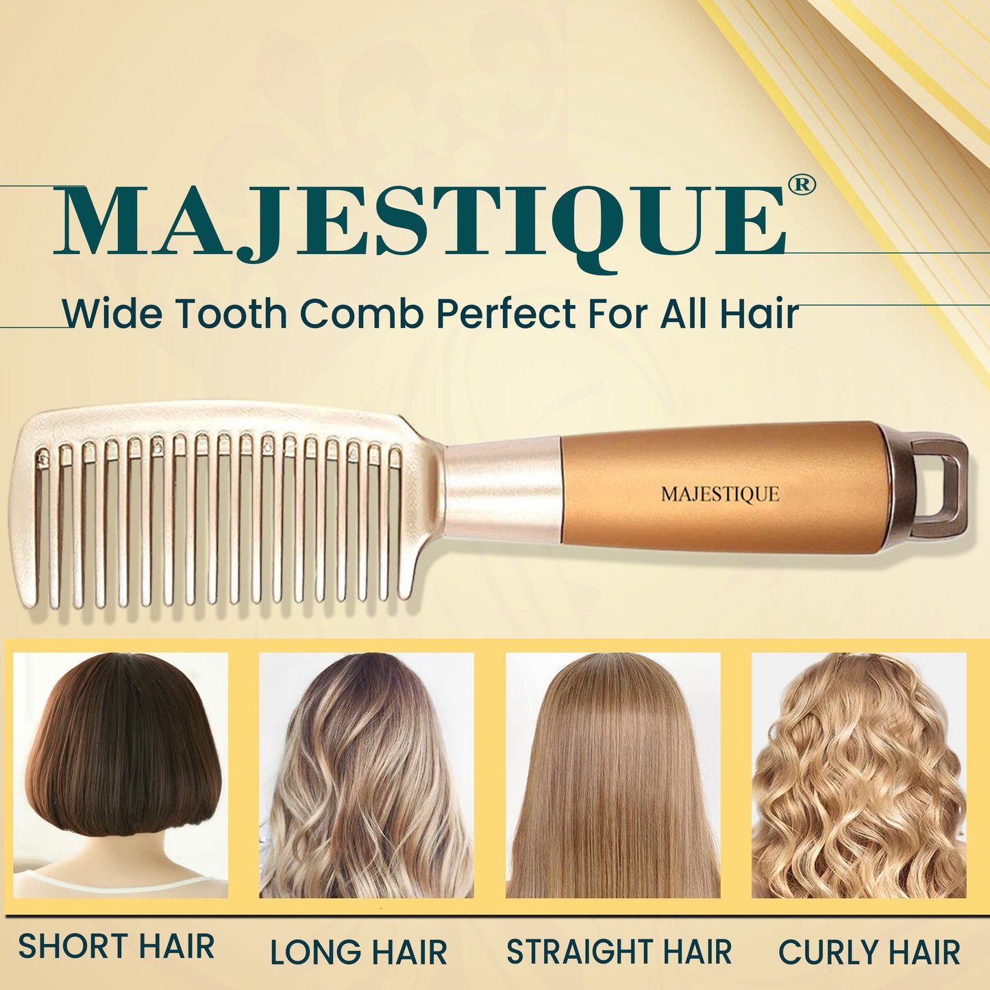 Extra Wide Tooth Comb HR101