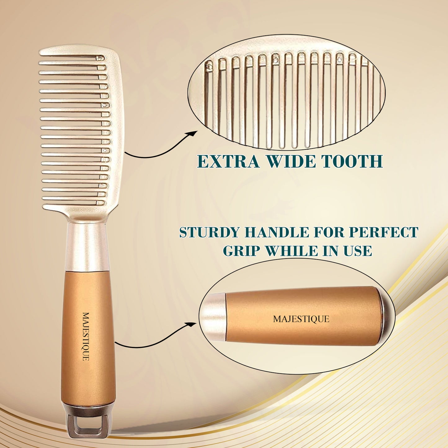 Extra Wide Tooth Comb HR101