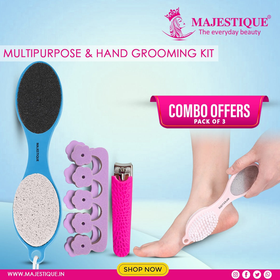 Majestique Multipurpose & Hand Grooming Kit – Your All-in-One Beauty Essential!