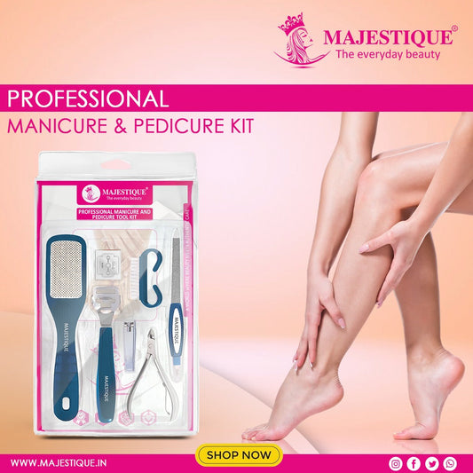 Achieve Salon-Perfect Nails & Feet at Home with Majestique Manicure & Pedicure Kit