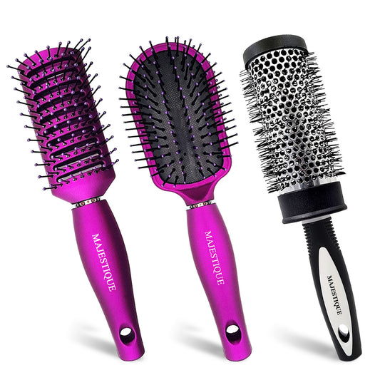 DETANGLING VENT AND BLOW DRY BRUSH (3 PC) HR170