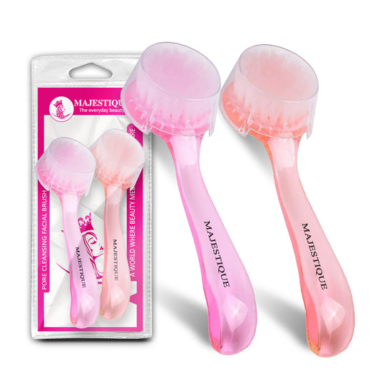 PORE CLEANING FACIAL BRUSH COMBO (2 PCS) Multicolor FC110